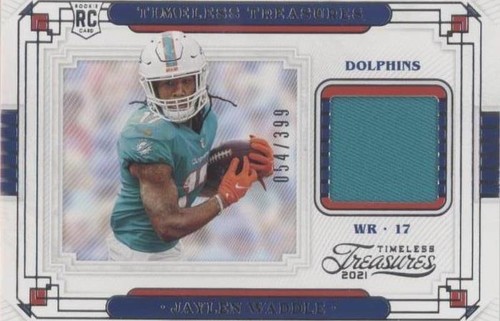 2021 Panini Chronicles Jaylen Waddle #TT-JWA