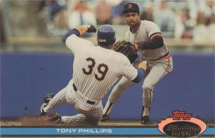 Topps Stadium Club 1991 - Tony Phillips #41