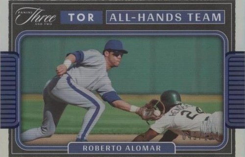 2022 Panini Three and Two - Roberto Alomar #AHT-4
