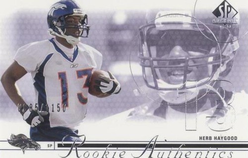 2002 SP Authentic Herb Haygood #166