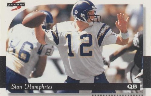 1996 Score Stan Humphries #107