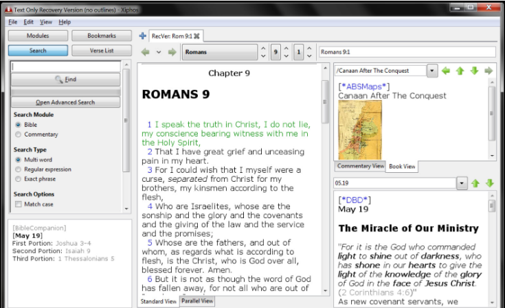 NEW Xiphos Study Bible Application Software Commentaries/dictionaries Windows
