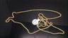 Pre-owned Rope Chain Brand Real 10k Yellow Gold  Necklace 22" Inch Men Women