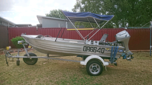 Tiny with 20hp honda | Tinnies &amp; Dinghies | Gumtree 