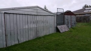 Double Shed/Garage 6m x 6m Tilt door. Other Home 