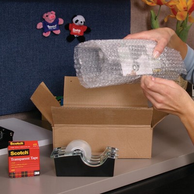 1'' x 72 yds. Scotch? 600 Transparent Tape 3'' Core 36 Rls/Case