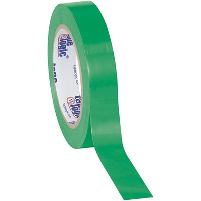 1'' x 36 yds. Green Tape Logic? Solid Vinyl Safety Tape 6 Mil 48 Rls/Case