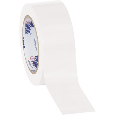 2'' x 36 yds. White Tape Logic? Solid Vinyl Safety Tape 6 Mil 24 Rls/Case
