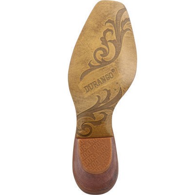 Pre-owned Durango Women's 12" Crush™ By ® Benefiting Stefanie Spielman Western In Sepia Blush