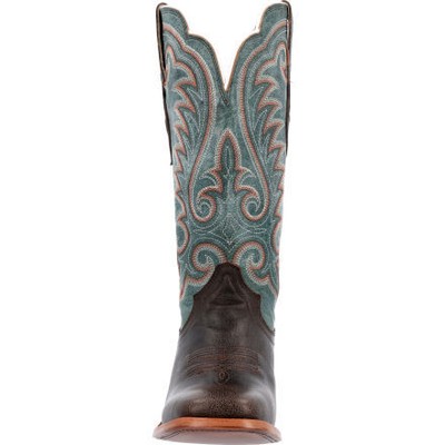 Pre-owned Durango Women's 13" Arena Pro Western Boot Peppercorn/juniper Berry - Drd0456,