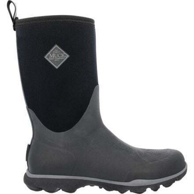 Pre-owned Muck Boots Muck Boot Company Men's Arctic Excursion Mid Waterproof Winter Boot Black/gray -
