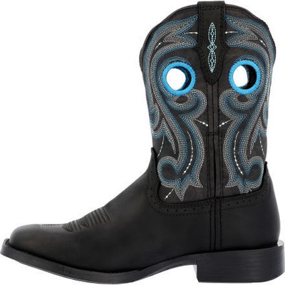 Pre-owned Durango Women's 10” Westward™ Pull On Western Boot Midnight Sky - Drd0447, Midni