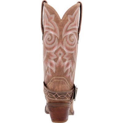 Pre-owned Durango Women's 12" Crush™ By ® Benefiting Stefanie Spielman Western In Sepia Blush