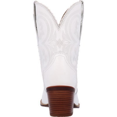 Pre-owned Durango Women's 8" Crush™ By  Western Fashion Boot Pearl White - Drd0465