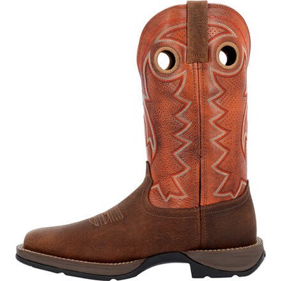 Pre-owned Durango Men's 12" Rebel™ By  Ventilated Western Boot Cimarron Brown - Ddb