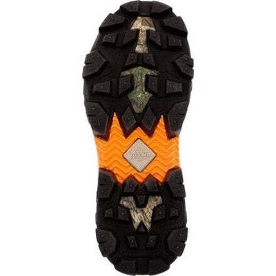 Pre-owned Realtree Muck Boot Company Men's Alpha Pursuit Ankle Boot Brown/orange/ Apx - Map