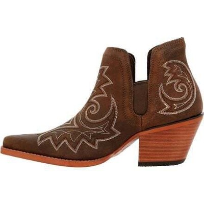 Pre-owned Durango Women's Crush™ By  Western Bootie Coffee Brown - Drd0399, Coffee