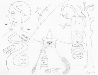 3 Cat Coloring Pages Space Cat Halloween Cat Superhero Cat Drawings Cat Cartoons