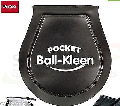 Masters Golf Ball-Kleen Bolsillo Bola Limpiador Pack Doble