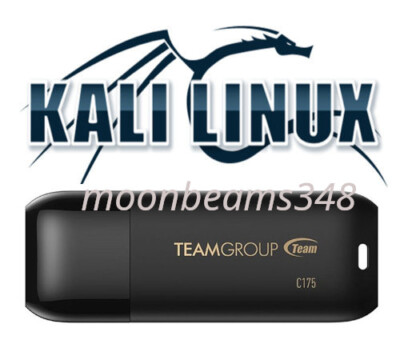 Kali Linux 2024.2 64 Bit 32 Gb USB 3.2 Bootable Live Linux Network Penetration