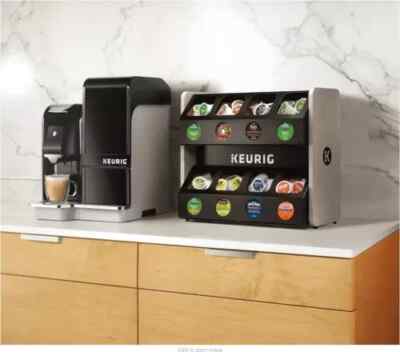 Keurig Premium 8-Sleeve K-Cup Pod Storage Rack Merchandiser NEW