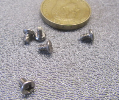 Oval Head  Phillips Machine Screw 18-8 Stainless, 4-40 x 3/16'' L, 100 pcs
