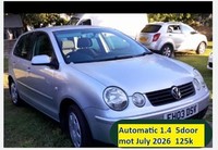 2003 Volkswagen Polo 1.4 S 75 5dr Auto [AC] HATCHBACK Petrol Automatic