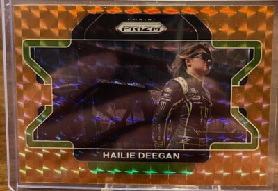 Hailie Deegan 2022 Prizm Horizontal Reactive Orange #91