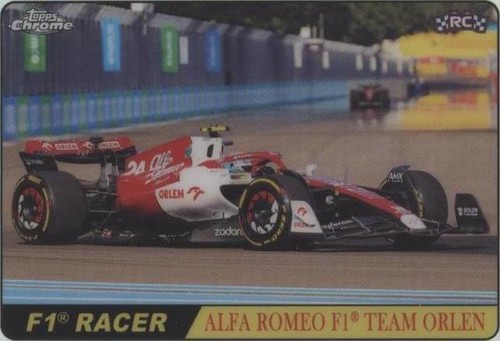 2022 Topps Chrome Formula 1 - Zhou Guanyu #T68-GZ