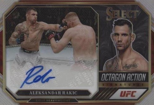 2023 Panini Select UFC - Aleksandar Rakic #OA-ARK