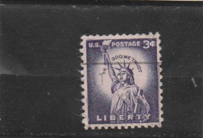 L7316 Etats Unis Timbre NÂ° Y&T 581 De 1954 