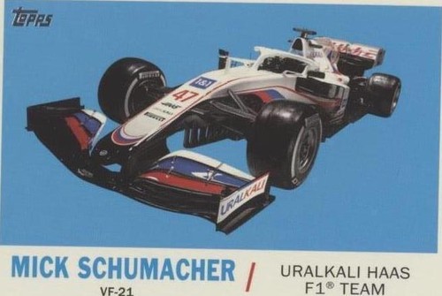2021 Topps Formula 1 - Mick Schumacher #T61-MS