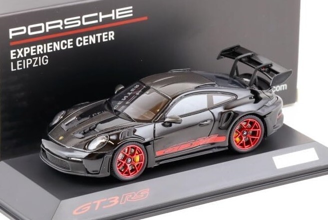1:43 SPARK 2023 PORSCHE 911 992 GT3 RS Leipzig Center black