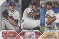 2023 Topps Series 1 - Julio Urias Kyle Wright Yu Darvish #284