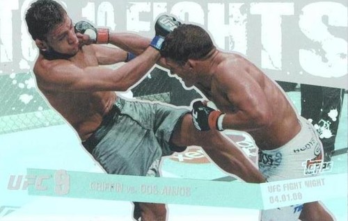 2010 Topps UFC Main Event - Rafael dos Anjos Tyson Griffin #TT09 27