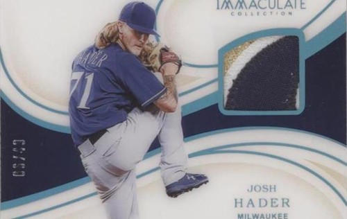 2020 Panini Immaculate Collection - Josh Hader #M-JH