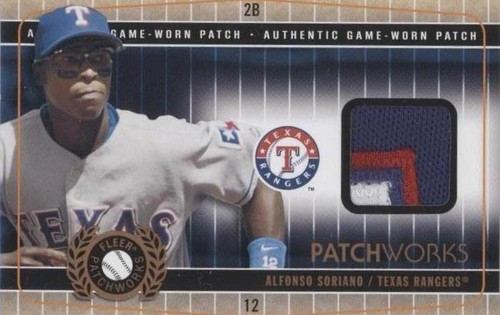 2005 Fleer Patchworks - Alfonso Soriano #PW-AS