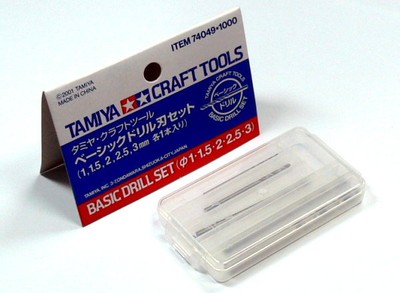Tamiya Model Craft Tools Basic Drill Set 5pcs 74049