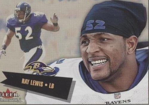 2001 Fleer Tradition Ray Lewis #126