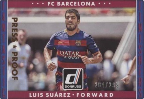 2015 Panini Donruss Luis Suárez #9