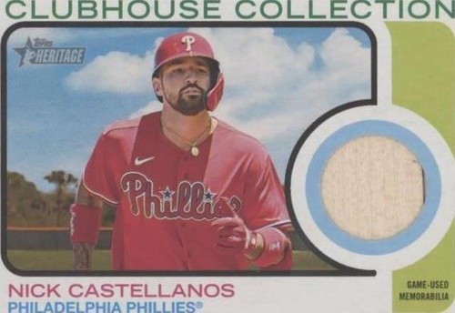 2022 Topps Heritage High Number - Nick Castellanos #CCR-NCS