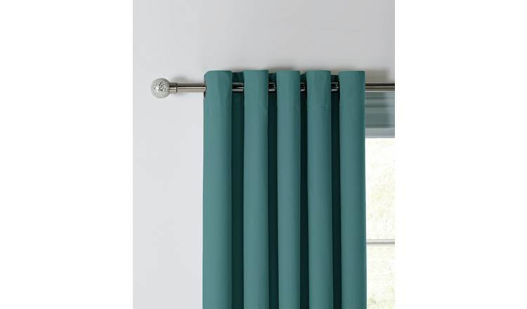 Argos Home Blackout Eyelet Curtains Teal In Swindon Wiltshire