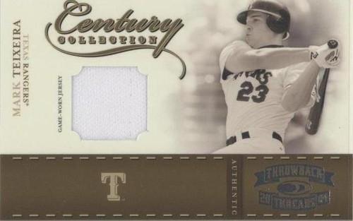 2004 Donruss Throwback Threads - Mark Teixeira #CC-58