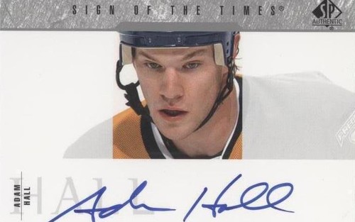 2003-04 SP Authentic - Adam Hall #SOT-AH