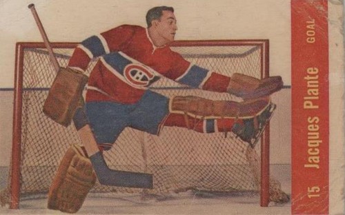 1957-58 Parkhurst - Jacques Plante #15