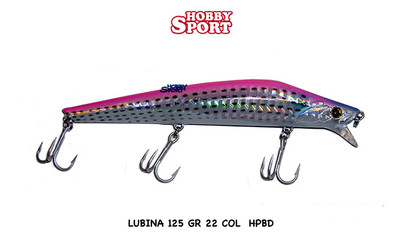 LUBINA 125 MM COL HPBD PINK 22 GR MINNOW RAPTURE  SPINNING MARE SPIGOLA