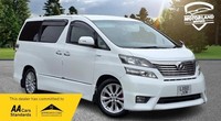 2010 Toyota Vellfire 2.4L PETROL AUTO 8 SEATS 5 DR Petrol Automatic