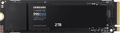 Samsung - 990 EVO SSD 2TB Internal SSD PCIe Gen 4x4 | Gen 5x2 M.2 2280, Speed...