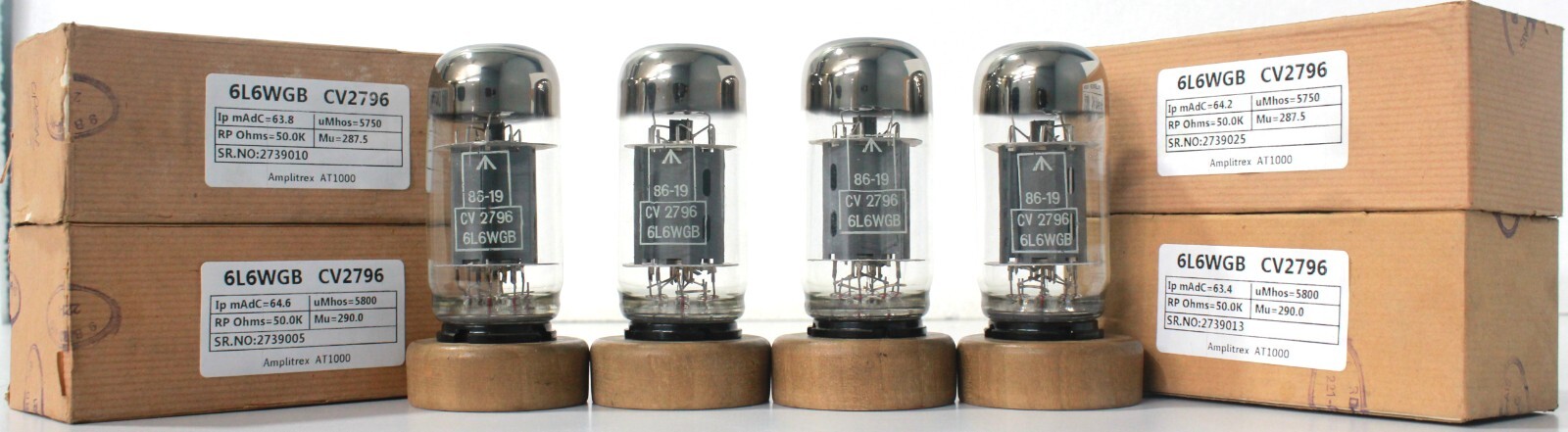 6L6WGB CV-2796 Russian Coin Base Made in Russia Amplitrex 6L6WGB CV-2796 Russian Coin Base Made in Russia Amplitrex