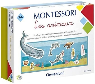 CLEMENTONI, MONTESSORI - Die Tiere, , CLE52369